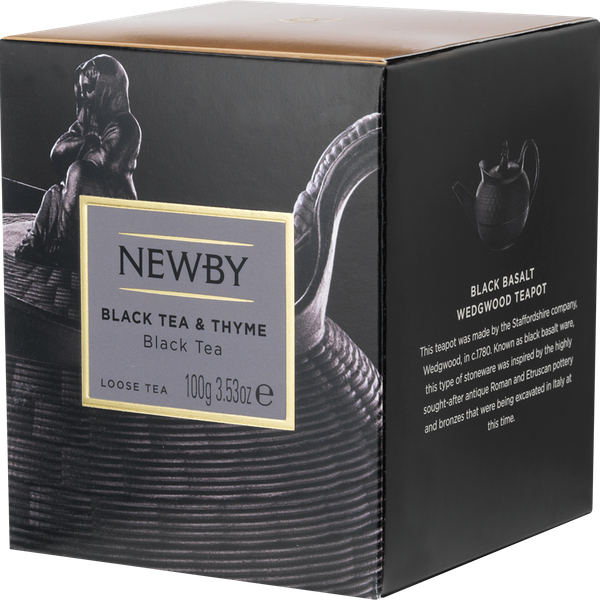 Чай черный NEWBY с чабрецом байховый