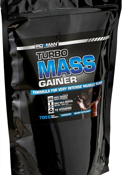 Напиток IronMan Turbo Mass Gainer со вкусом шоколада 700г