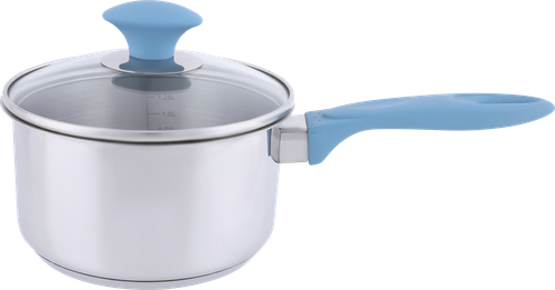 

Ковш HOMECLUB Azure, нержавеющая сталь, soft touch, 1.5л Арт. GS-p1