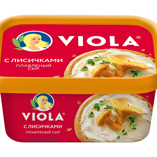 Сыр плавленый Viola с лисичками 50% 400 г