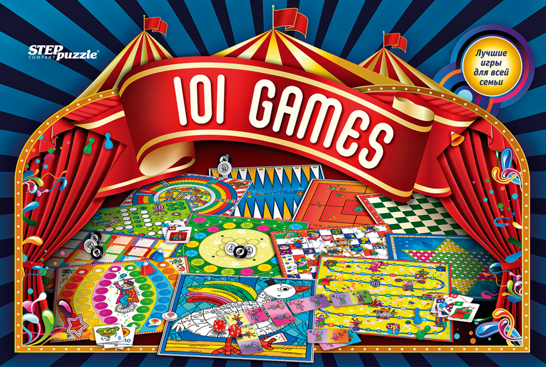 

Игра настольная Step puzzle 101 Games Лучшая игра мира