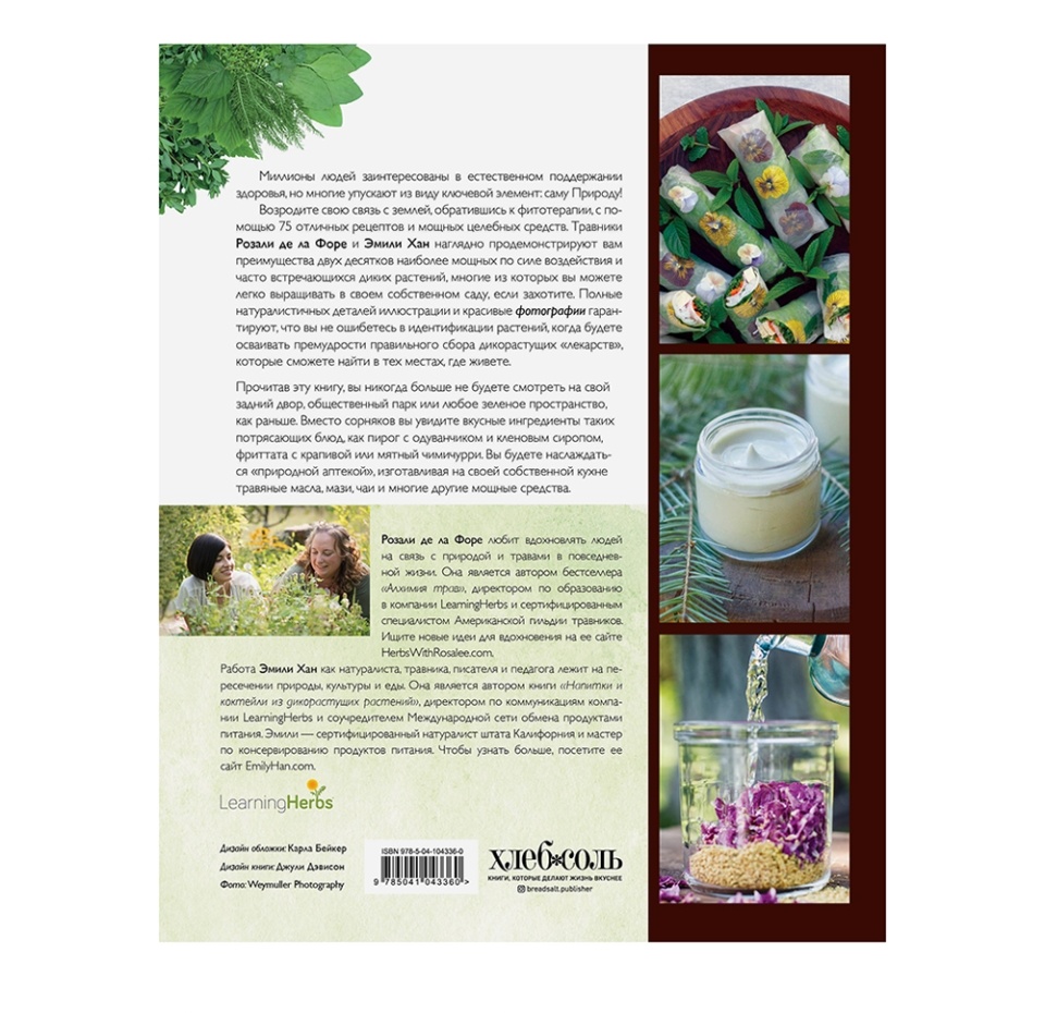 

Книга Дикие травы: как найти целебные продукты и создать. Де ла Форе Розали, Россия