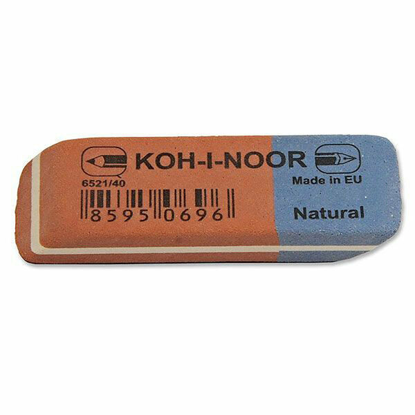 Ластик blue star (блу стар) комбинированный ТМ Koh-i-Noor (Кох-и-Нор)