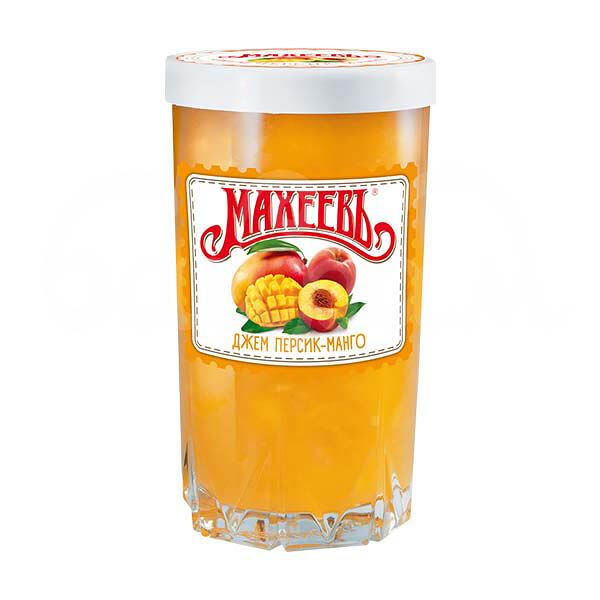 Джем Махеевъ 400гр Персик Манго стакан