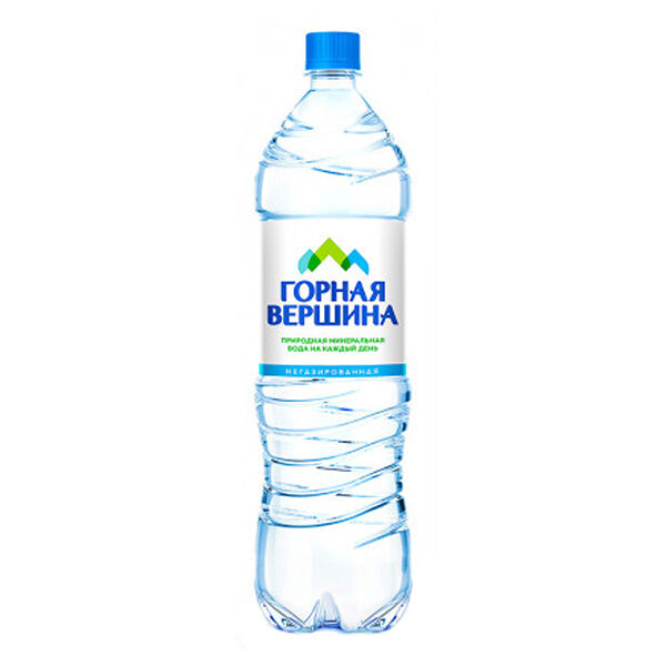 Вода Горная вершина минеральная без газа