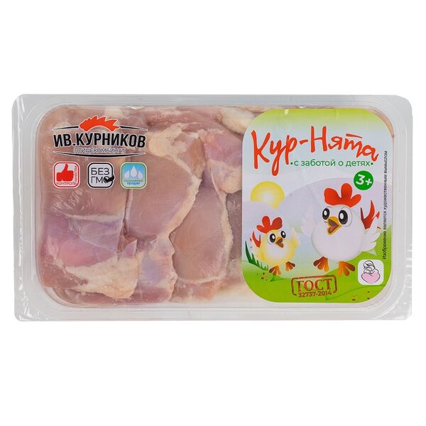Филе бедра цыплёнка-бройлера Кур-Нята, 650 г