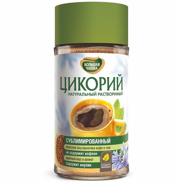 Цикорий Большая чашка натуральный растворимый 85г