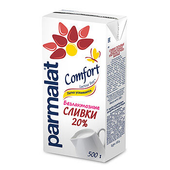 Сливки безлактозные Parmalat Comfort 20%