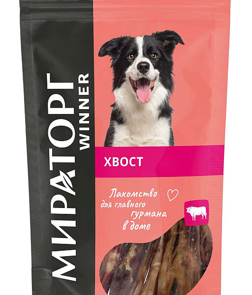 Лакомство для собак Мираторг Winner Хвост говяжий