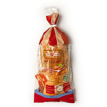 Батон Нарезной Хлебозавод №28 400 г нарезка