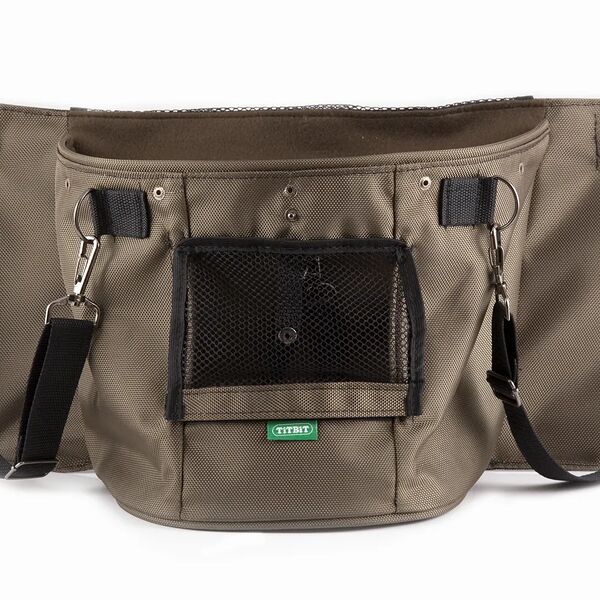 Автогамак для кошек и собак мелкого размера, 25х55х5 см, коричневый, с сеткой