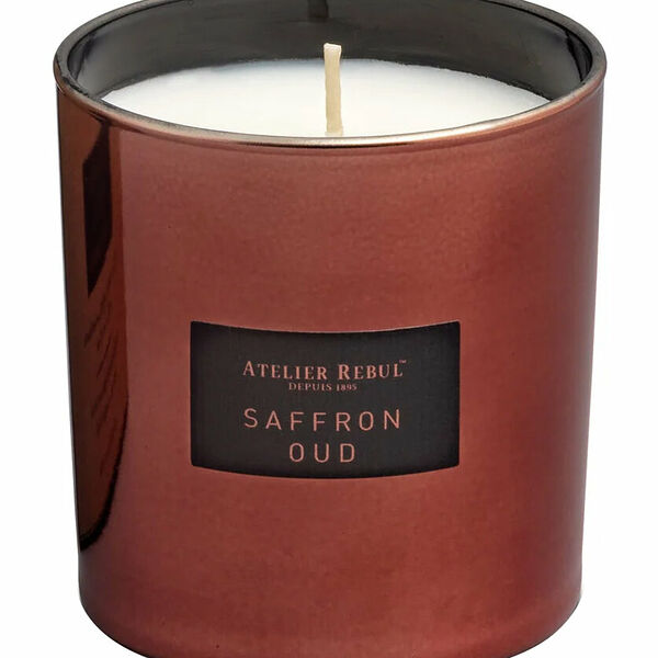 ATELIER REBUL Saffron Oud Свеча интерьерная, 210 г.