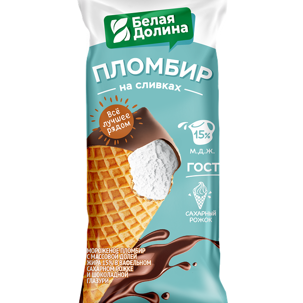 Мороженое Гостовский пломбир на сливках СЗМЖ