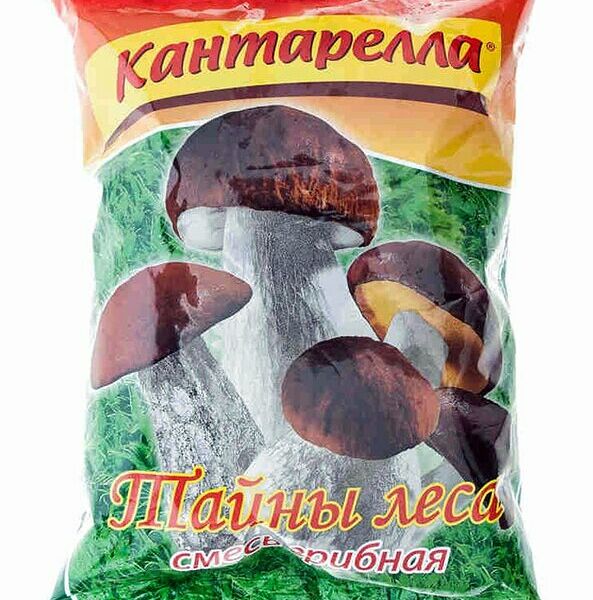 Смесь грибная Тайны леса Кантарелла свежемороженая 300 г