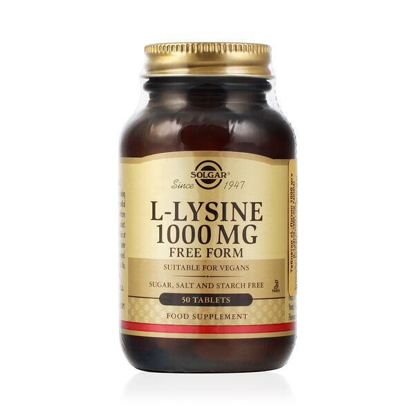 Solgar L-Лизин 1000 мг 50 шт таблетки