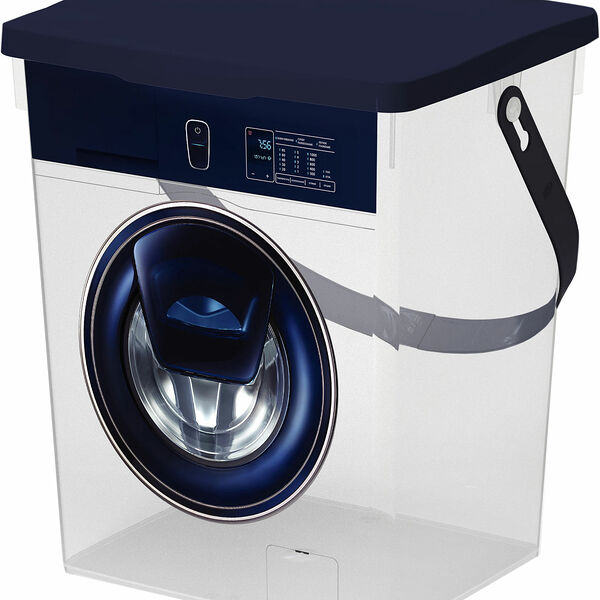 Контейнер Полимербыт для порошка, 5л, цвет в ассортименте