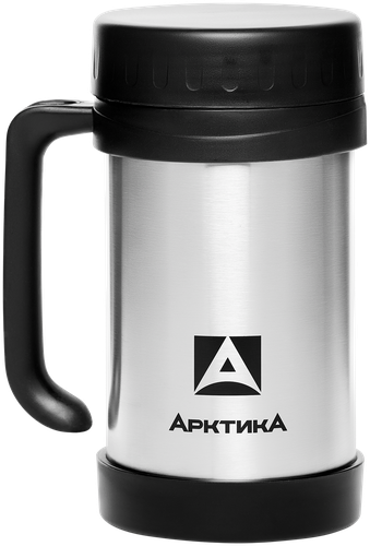 

Термос-кружка вакуумный бытовой АРКТИКА 500мл без ручки, Арт. 402-500