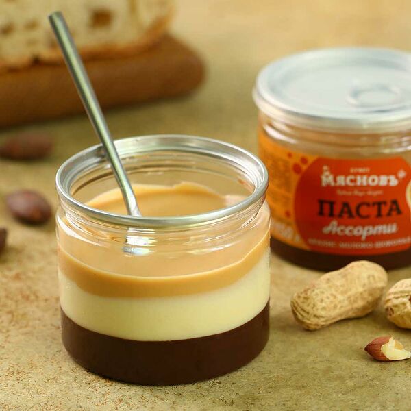 Паста Ассорти арахис молоко шоколад МясновЪ Буфет от КуулКлевер