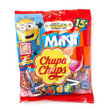 Леденцы Chupa Chups мини-пакет 90г, Россия
