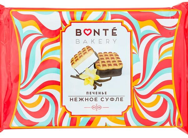 Печенье Bonte Bakery Нежное суфле 240г