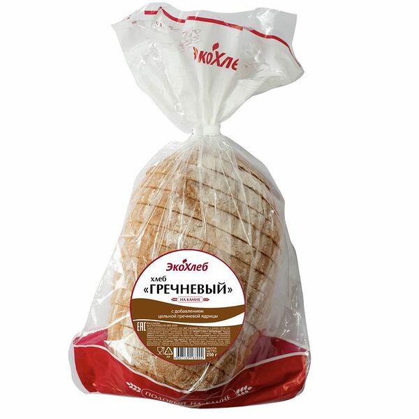 Хлеб Экохлеб Гречневый нарезка, 250г