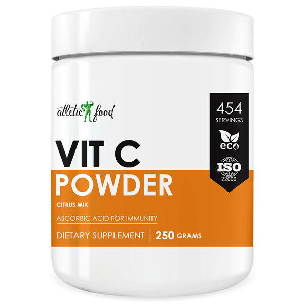 Atletic Food Витамин C 100% Vitamin C (Ascorbic Acid Powder) цитрусовый микс 250 г