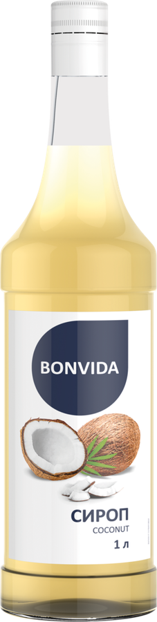 

Сироп BONVIDA со вкусом кокоса, 1 л