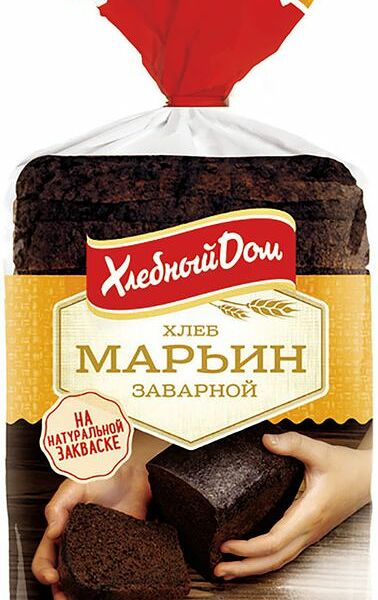 Хлеб Хлебный Дом Марьин заварной, 350г
