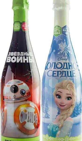 Напиток безалкогольный сокосодержащий среднегазированный Яблоко ТМ Disney (Диснэй)