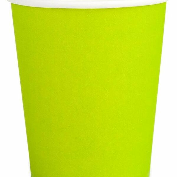 Стакан бумажный Actuel салатовый 250 мл, 25 шт