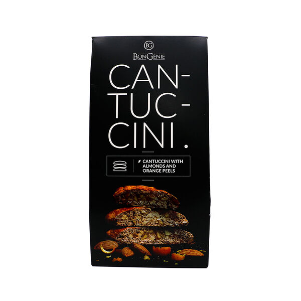 Сладость мучная Bongenie Кантуччини с миндал и апельсин корочками 180г