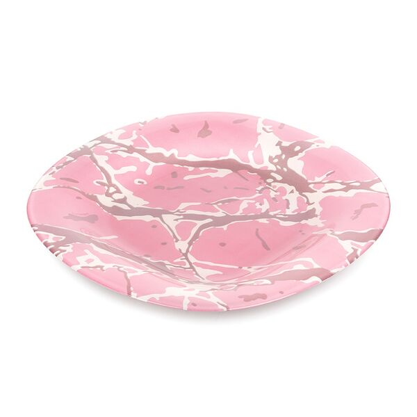 Тарелка десертная Luminarc Marble Pink Silver, 19 см