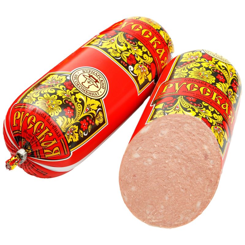 

Колбаса вареная Вурнарский мясокомбинат Русская 500 г