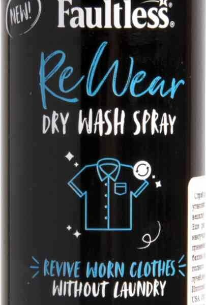 Спрей Faultless Экспресс-химчистка Re-Wear Dry Wash Spray