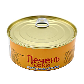 Печень трески Норд Вест натуральная высший сорт 230г, Россия