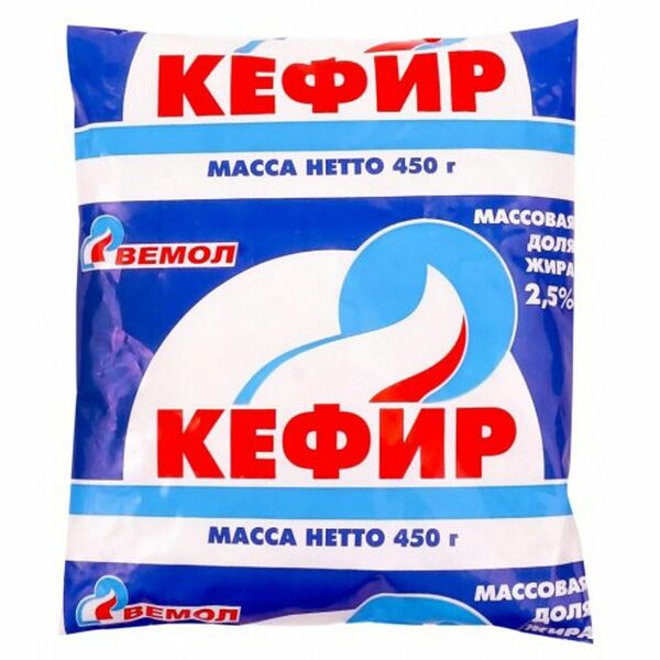 Кефир Вемол 2.5%