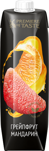 Нектар Premiere Of Taste Грейпфрут мандарин 950 мл