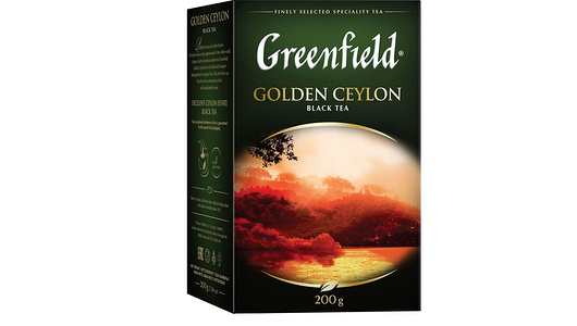 Чай черный Greenfield Golden Ceylon листовой
