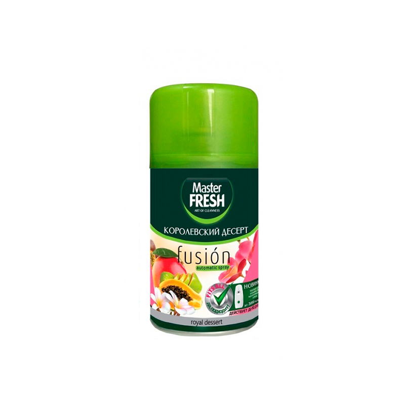 

Сменный баллон Master Fresh Fusion Королевский десерт 250 мл