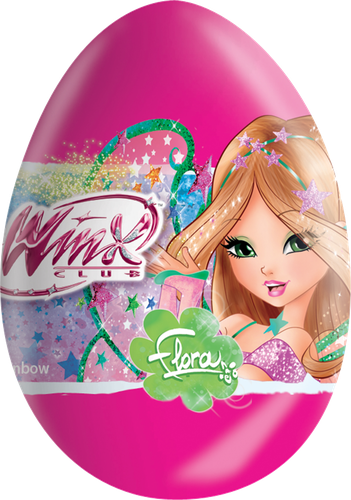 

Яйцо с игрушкой Zaini Winx из молочного шоколада 20 г в ассортименте