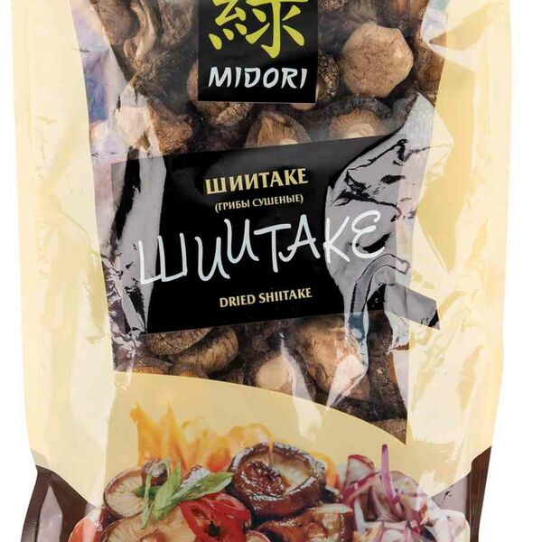 Шиитаке сушёные Midori