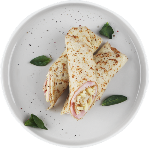 

Блинчики Лента Fresh с ветчиной и сыром, весовые