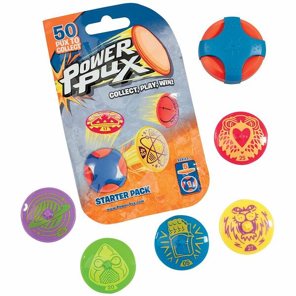 Игровой набор стартовый Power Pux прыгающие фишки-флипы