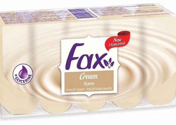 Мыло туалетное Fax Крем, 5 шт х