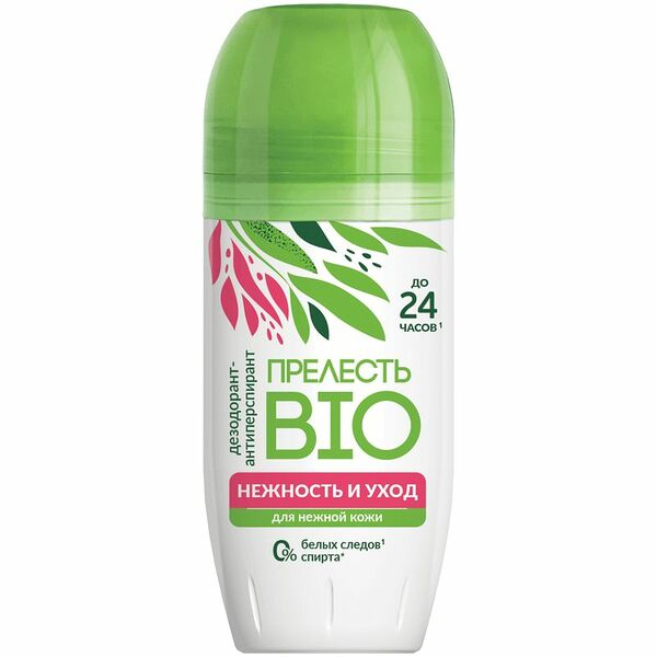 Дезодорант-ролик Прелесть Био Нежность и уход, 50 мл