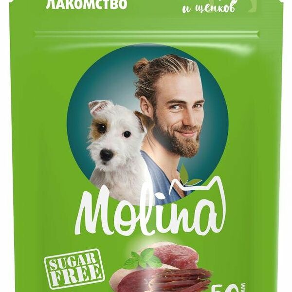 Лакомство для собак Molina утиный хворост