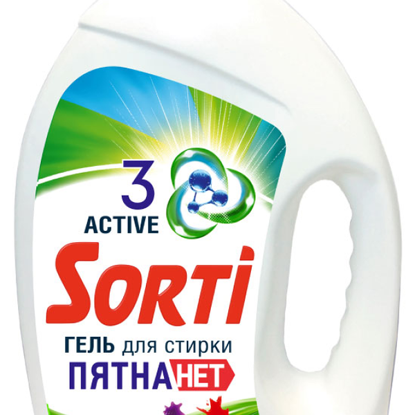 Гель для стирки Sorti Пятна нет 1.2л