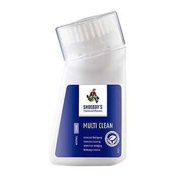 Очиститель для обуви Multi Clean с губкой и щёткой, Shoeboy's, 75 мл, Германия