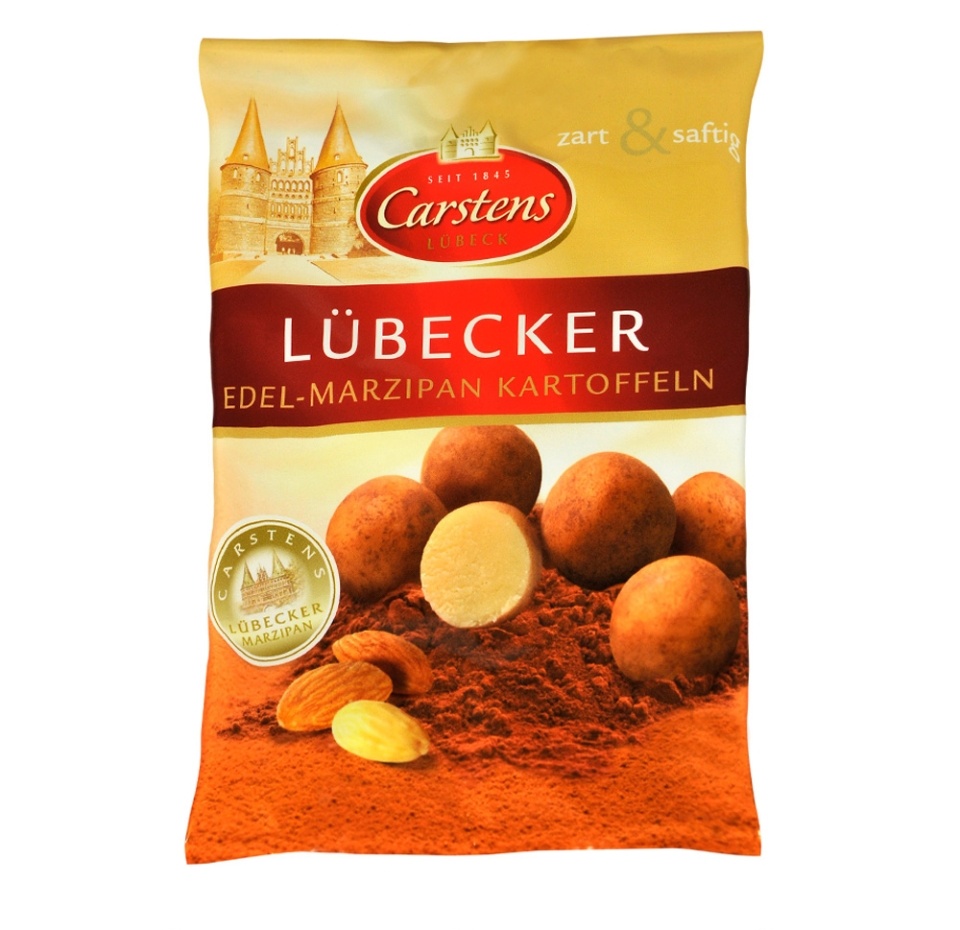 

Марципановая картошка Carstens "Любекская марципановая картошка" "Любекская " 95г