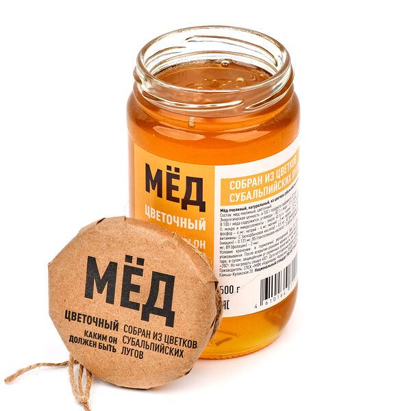 Мед из альпийского разнотравья